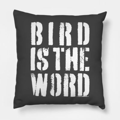 Bird Is The Word Throw Pillow Official Family Guy Merch