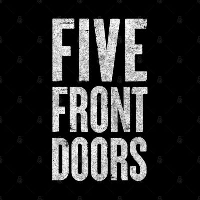 Five Front Doors Tapestry Official Family Guy Merch