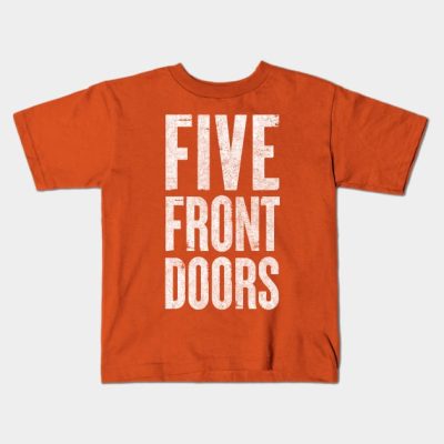 Five Front Doors Kids T-Shirt Official Family Guy Merch