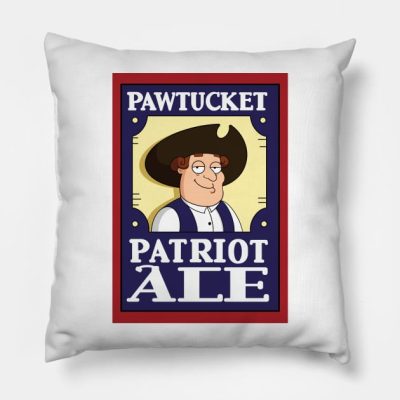 Pawtucket Patriot Ale Throw Pillow Official Family Guy Merch