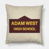 Adam West High School Throw Pillow Official Family Guy Merch