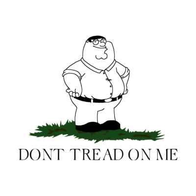 Dont Tread On Peter Tapestry Official Family Guy Merch