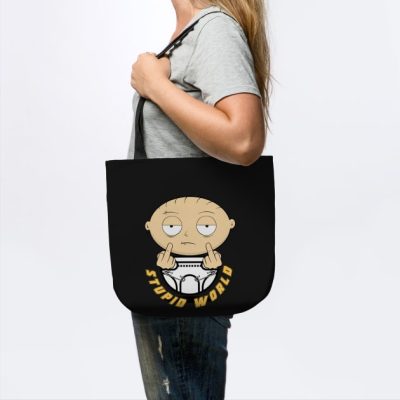 Stewie Baby World Tote Official Family Guy Merch