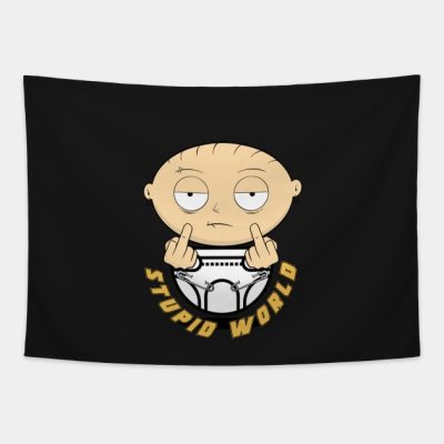 Stewie Baby World Tapestry Official Family Guy Merch
