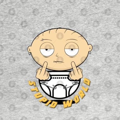 Stewie Baby World Kids T-Shirt Official Family Guy Merch