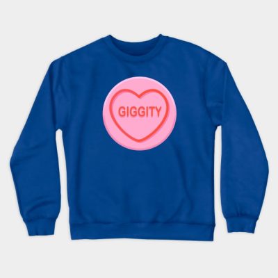 Giggity Vintage Classic Retro Heart Candy Design T Crewneck Sweatshirt Official Family Guy Merch
