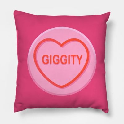 Giggity Vintage Classic Retro Heart Candy Design T Throw Pillow Official Family Guy Merch