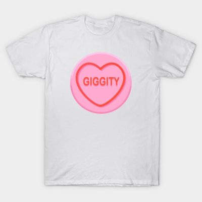 Giggity Vintage Classic Retro Heart Candy Design T T-Shirt Official Family Guy Merch