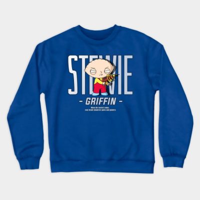 Stewie Griffin Streetwear Style Crewneck Sweatshirt Official Family Guy Merch