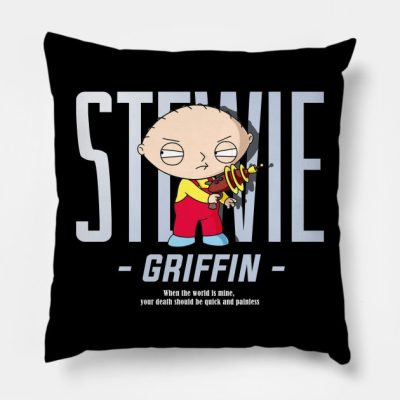 Stewie Griffin Streetwear Style Throw Pillow Official Family Guy Merch