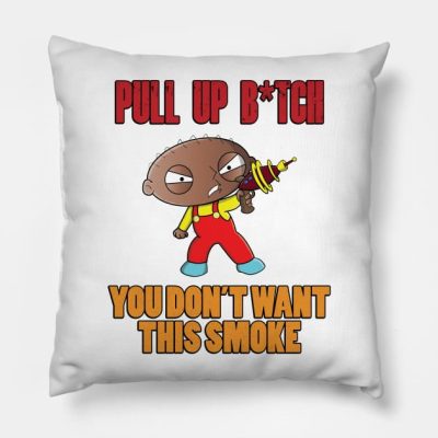 Pull Up B Tch Throw Pillow Official Family Guy Merch