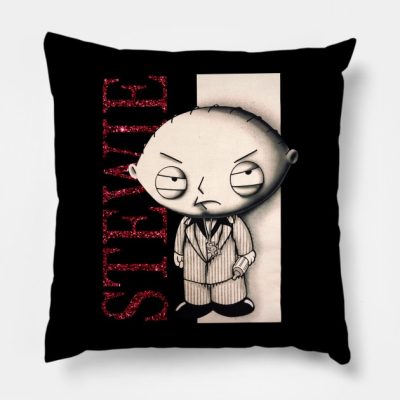 Stewie Griffin Family Guy Scarface Gangster Throw Pillow Official Family Guy Merch