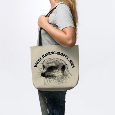Were Having Sloppy Joes Mongoose Quote Tote Official Family Guy Merch
