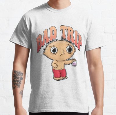Bad Trip Cartoon Illustration T-Shirt Official Family Guy Merch