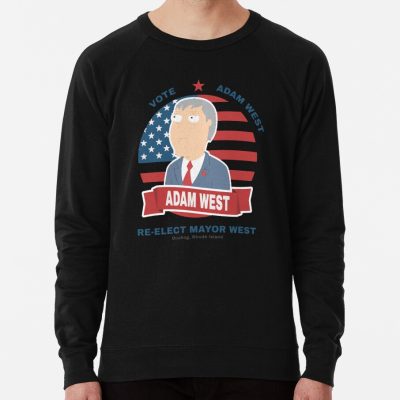 Vote Mayor West Sweatshirt Official Family Guy Merch