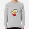 ssrcolightweight sweatshirtmensheather greyfrontsquare productx1000 bgf8f8f8 6 - Family Guy Store