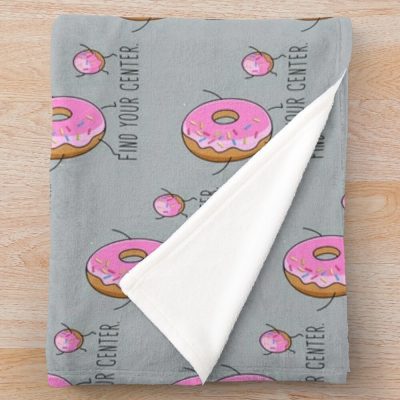 Find Your Donut Center Throw Blanket Official Family Guy Merch
