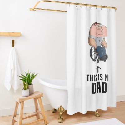 This Is My Dad Shower Curtain Official Family Guy Merch