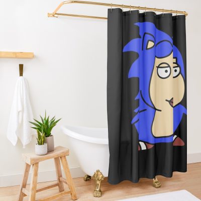 Sonic Lois Shower Curtain Official Family Guy Merch