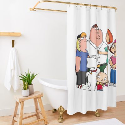 Family Guy Shower Curtain Official Family Guy Merch